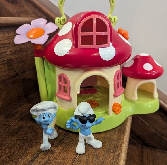 Mushroom Playhouse Whimsical Fairy Toadstool Cottage Interactive Toy - Picture 13 of 13